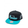 MIM M EVERGREEN SCRIPT SNAPBACK BLK OSFM
